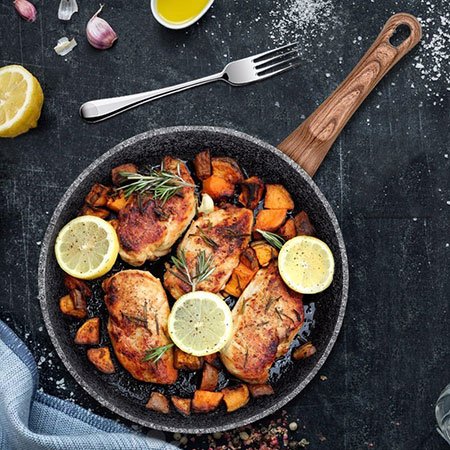 Сковорода для жарки мяса